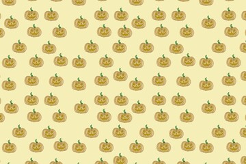 Background and pumpkin 