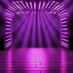 Purple stage background