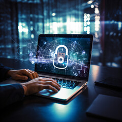 Online Privacy and Cyber Defense: AI-generated Laptop Security