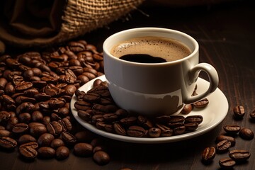 Obraz premium cup of coffee