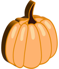 3D Pumpkin