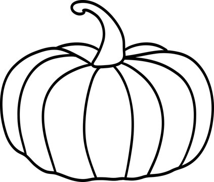 Doodle pumpkin