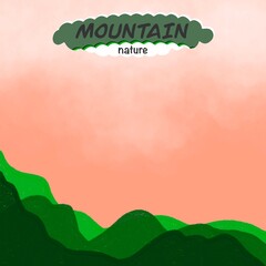 Mountain background 