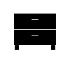 furniture set isolated on white background