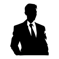 business person silhouette illustration 