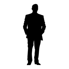 business person silhouette illustration 