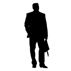 business person silhouette illustration 