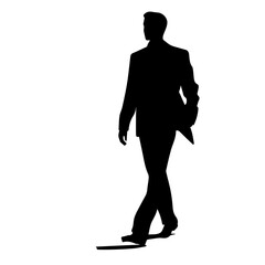 business person silhouette illustration 