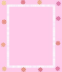 pink frame