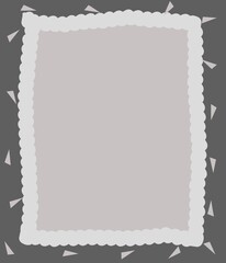 paper with frame