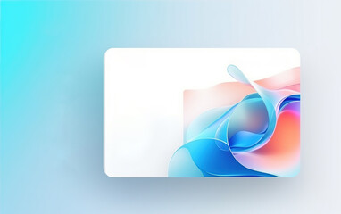 Page layout of trendy websites,created with generative ai tecnology.