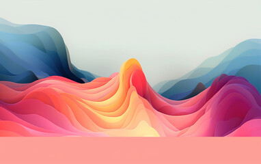 Page layout of trendy websites,created with generative ai tecnology.