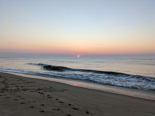 sunrise on the beach