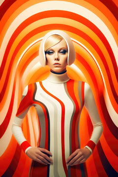 60s Mod meets Space Age Chic