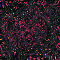 bright and colorful cover with patterns