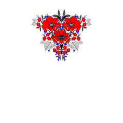 bright and colorful cover with patterns