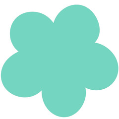 Flower tree plant natureLine Icon Doodle Collection Colorful Illustration Combination Shape Office Worker