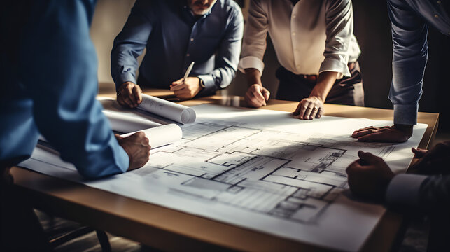 Architects and Engineers Discussing - Collaborative Design