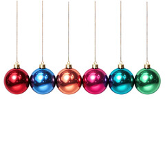 Christmas ball background. Illustration AI Generative