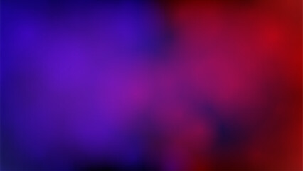 Obraz premium Red VS Blue Smoke Cloud Effect Vector Background Illustration