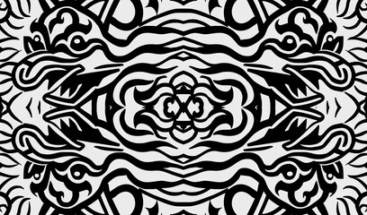 black and white pattern