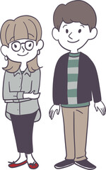 日本人カップル