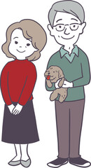 シニアとペット