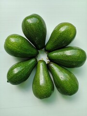 Ripe green avocados are beneficial for the body in several ways
