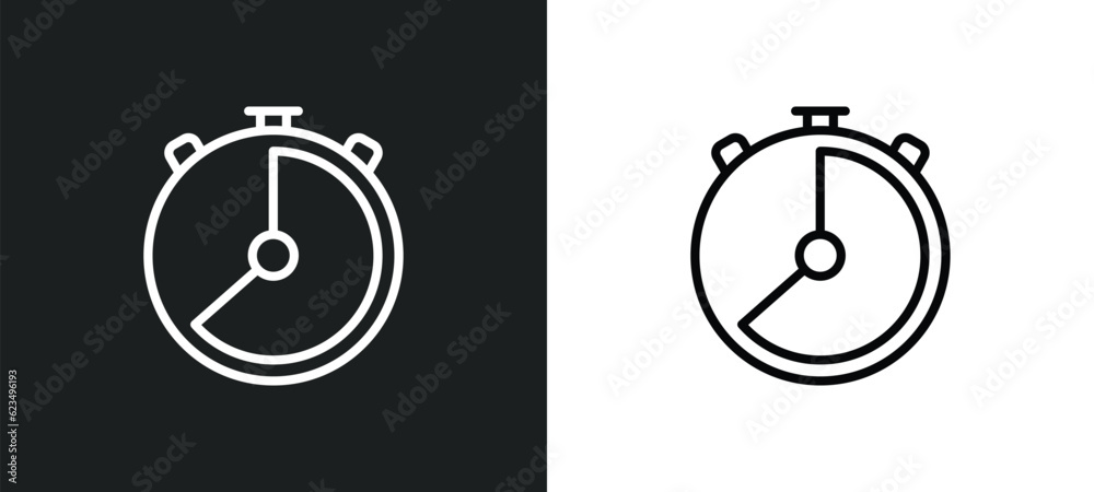 Poster hour icon isolated in white and black colors. hour outline vector icon from user interface collectio