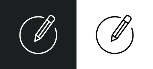 editor icon isolated in white and black colors. editor outline vector icon from user interface collection for web, mobile apps and ui.