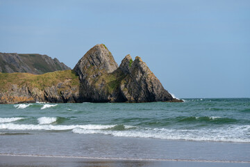 Three Cliffs Bay, Gower Peninsula, South Wales