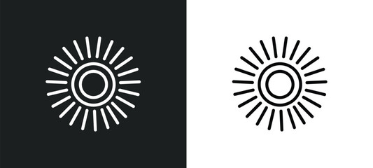 loading indicator icon isolated in white and black colors. loading indicator outline vector icon from user interface collection for web, mobile apps and ui.