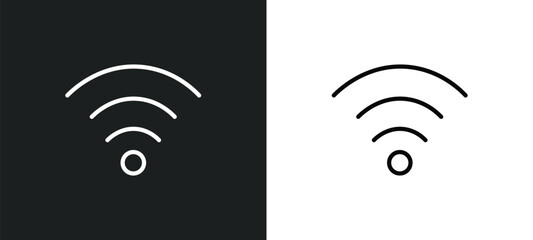 connection icon isolated in white and black colors. connection outline vector icon from user interface collection for web, mobile apps and ui.