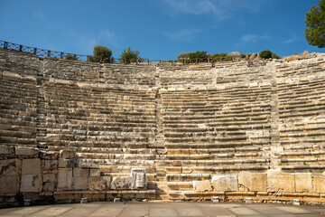 ruins of ancient roman amphitheater