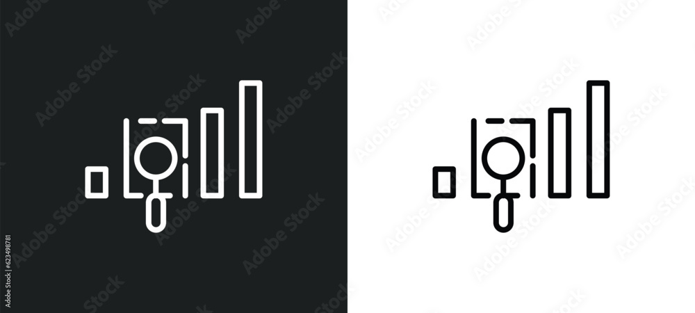 Poster gap icon isolated in white and black colors. gap outline vector icon from user interface collection 