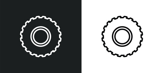 all terrain icon isolated in white and black colors. all terrain outline vector icon from transportation collection for web, mobile apps and ui.
