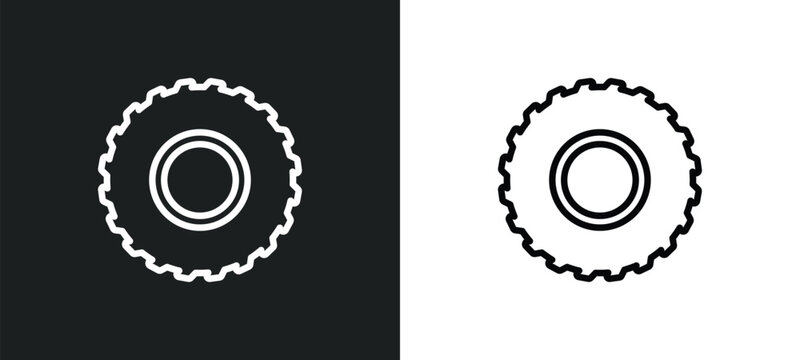 all terrain icon isolated in white and black colors. all terrain outline vector icon from transportation collection for web, mobile apps and ui.