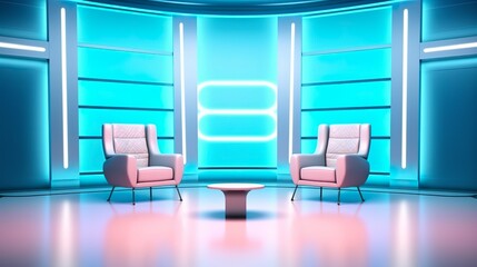 The Future of Game Shows. A Simple, Modern Setting with Two Chairs and a Whole Lot of Fun. 
