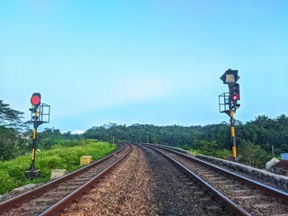 The sleeper railroad is passable for motorbikes and cars