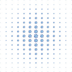 PATTERN VECTOR WITH GRADIENT BLUE