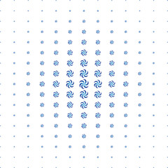 PATTERN VECTOR WITH GRADIENT BLUE