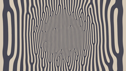Fototapeta premium Radially Expanding Mesmerizing Structure Psychedelic Art Vector Hypnotic Pattern Vintage Abstract Background. Acid Trip Hallucination Effect Bizarre Abstraction. Optic Illusion Crazy Art Illustration