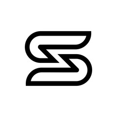 letter s logo design