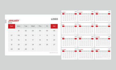business calendar layout 2024 , desk calendar, calendar 2024 design, 2024 creative design