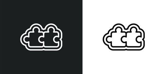 addon icon isolated in white and black colors. addon outline vector icon from programming collection for web, mobile apps and ui.
