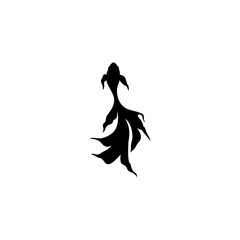 fish vector illustration for icon,symbol or logo. fish silhouette. fish template logo