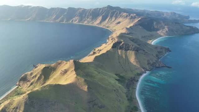 The volcanic island of Gili Banta, not far from Komodo National Park, is surrounded by healthy coral reefs. This beautiful area of Indonesia is known for its astounding marine biodiversity.