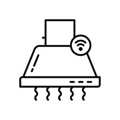 Smart Watch icon. Vector stock illustration.