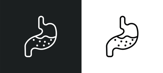 stoh icon isolated in white and black colors. stoh outline vector icon from medical collection for web, mobile apps and ui.