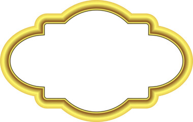 Rectangle Frame Gold picture frame luxury golden frame gold border Golden vector vintage frames retro badges branches framework banner decoration decorative frame element ribbon isolated background 